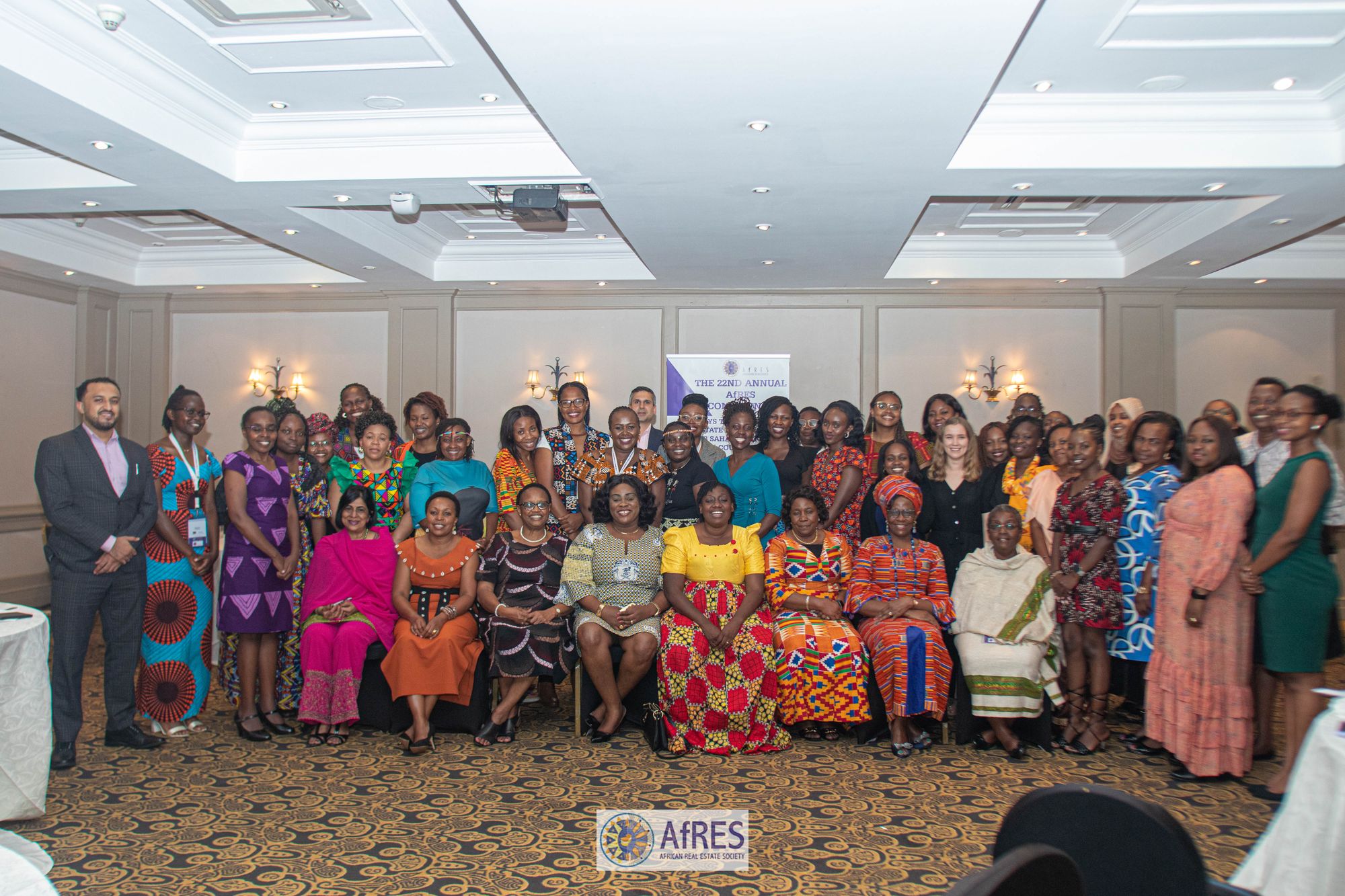 22ND ANNUAL AFRICAN REAL ESTATE SOCIETY CONFERENCE WOMEN’S DINNER AT FAIRMONT THE NORFOLK, ON THURSDAY 14TH OF SEPTEMBER 2023