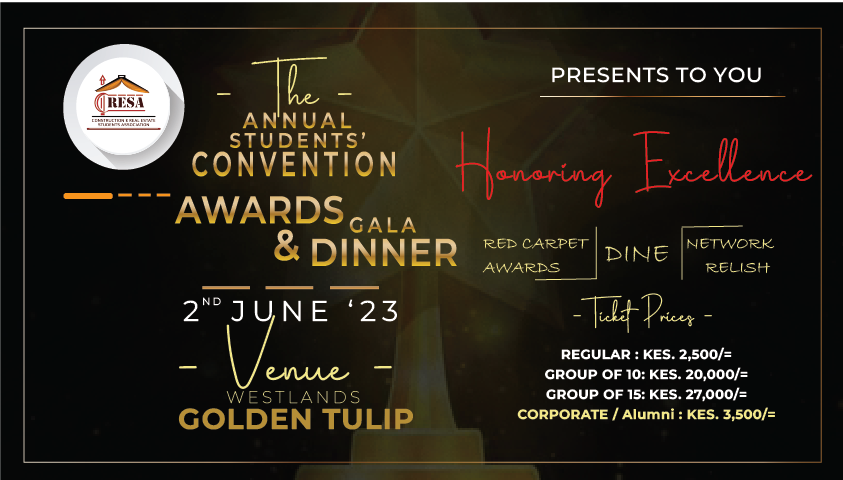 The Annual Student's Convention, Awards & Gala Dinner.